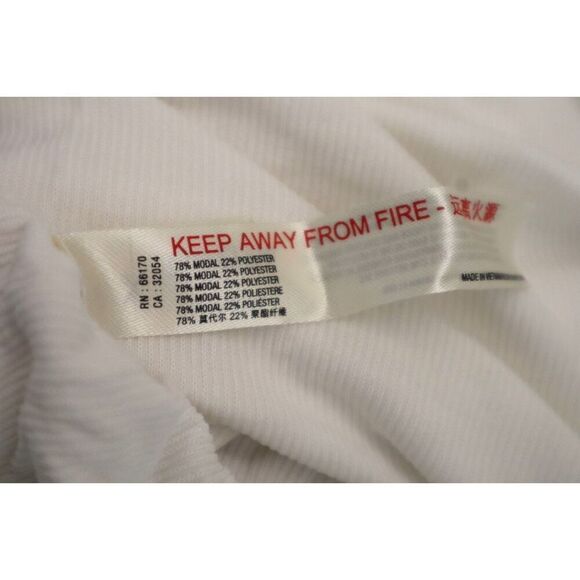 Intimately Free People OB1060305 Women's Sz XS White Talk To Me T-Shirt - Picture 5 of 6